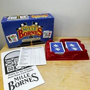 Mille Bornes Collector's Edition Card Game COMPLETE Winning Moves Hasbro Auto